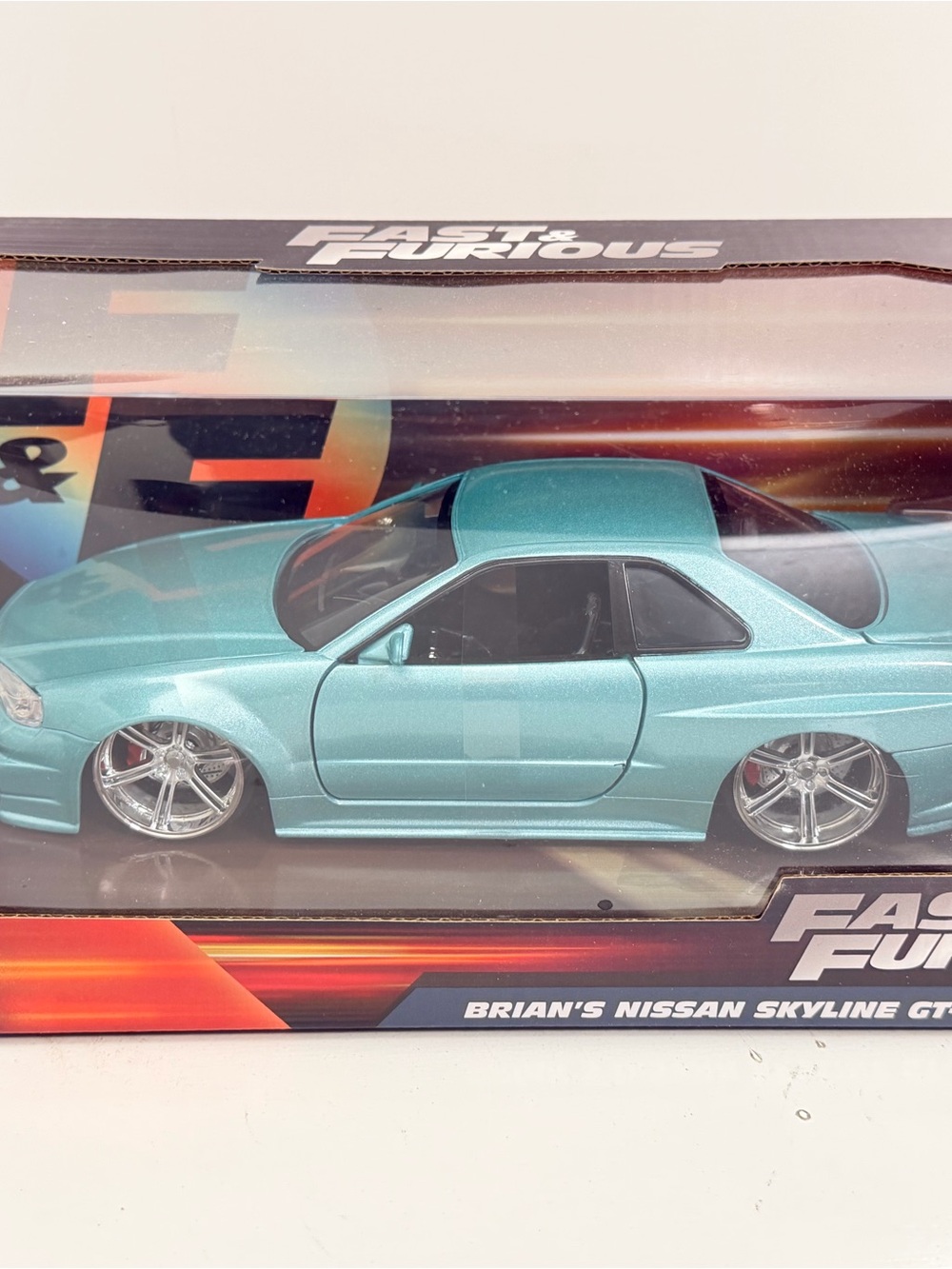 Jada Fast & Furious Brian's Nissan Skyline GT-R Diecast - Teal